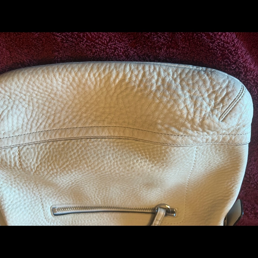 Coach Cream Soft leather Crossbody - Picture 7 of 10